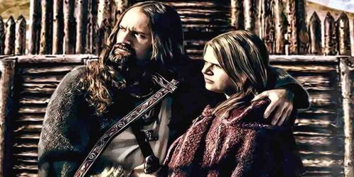 Thjálfi et Röskva mythologie nordique