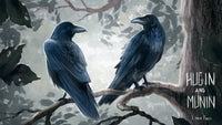 Hugin et Munin les yeux et les oreilles d’Odin