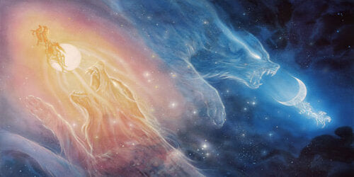 Sol et Mani | Mythologie nordique