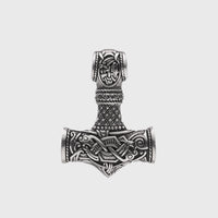 Pendentif en argent marteau de thor