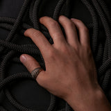 Bague viking Valknut en bronze