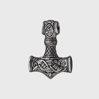 Pendentif en argent marteau de thor