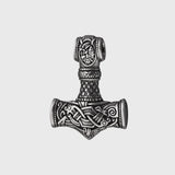 Pendentif en argent marteau de thor