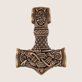 Amulette en bronze du marteau de Thor