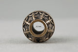 Perle de barbe viking en bronze pour barbe, création de collier ou bracelet viking