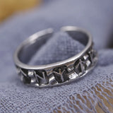 Bague runes viking ajustable