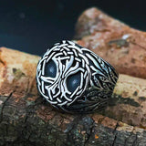 Bague Yggdrasil en acier inoxydable