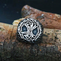 Bague Yggdrasil en acier inoxydable