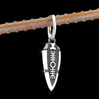 Boucles d'oreilles créatives pour hommes Viking en acier inoxydable à personnalité : symbole Valknut