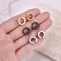 Boucle d'oreille clip avec runes viking