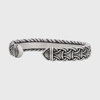 Bracelet homme viking classique en étain fait main : Ragnar Lothbrok