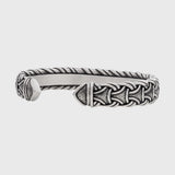 Bracelet homme viking classique en étain fait main : Ragnar Lothbrok