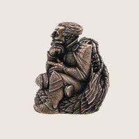 Figurine Loki en bronze italien