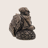 Figurine Loki en bronze italien