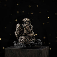 Figurine Loki en bronze italien