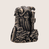 Statue Odin en bronze italien