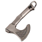 Pendentif hache celtique celte en argent