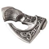 Pendentif hache viking en argent
