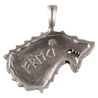 Pendentif argent Freki loup d'Odin