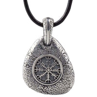 Pendentif en argent sterling Aegishjalmur
