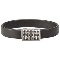 Bracelet argent plaqué viking multi symboles