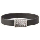 Bracelet argent plaqué viking multi symboles
