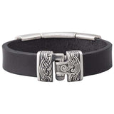 Bracelet personnalisé viking avec Yggdrasil et Hugin et Munin