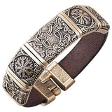 Bracelet rune viking style mammen Hugin Vegvisir Yggdrasil
