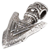 Bijoux viking lance d'Odin et Valknut