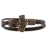 Bracelet viking marteau de Thor style Ragnar lothbrok