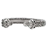 Bracelet viking ours berserker en étain ou argent