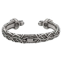 Bracelet viking ours berserker en étain ou argent