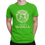 T-shirt avec crane "See you in Valhalla"