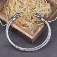 Bracelet corbeau Hugin et Munin
