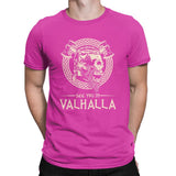 T-shirt avec crane "See you in Valhalla"