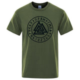 T-shirt avec symbole Valknut
