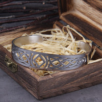 Bracelet viking ajustable avec symbole Valknut