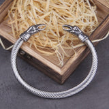Bracelet corbeau Hugin et Munin