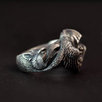 Bague viking Odin