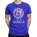 T-shirt avec crane "See you in Valhalla"