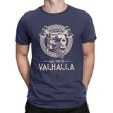 T-shirt avec crane "See you in Valhalla"
