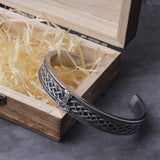 Bracelet viking avec runes nordiques