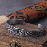 Bracelet viking avec runes nordiques