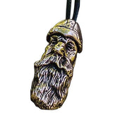 Pendentif nordique personnage viking en bronze