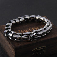 Bracelet de Jörmungand : l'étreinte du serpent mythique