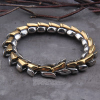 Bracelet de Jörmungand : l'étreinte du serpent mythique