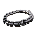 Bracelet ouroboros viking pour hommes en acier inoxydable plusieurs couleurs