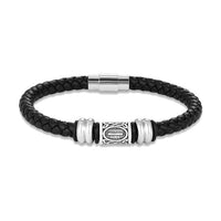 Bracelet runes viking Futhark en cuir : choisissez votre symbole viking !